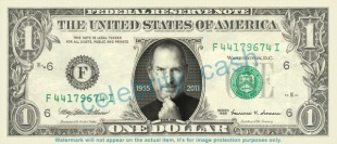 Steve Jobs Dollar Bill
