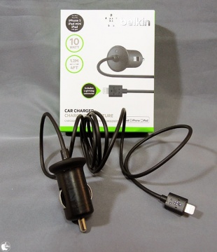 Belkin Lightningコネクタ対応 カーチャージャー 2.1A