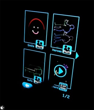 夜空におえかき