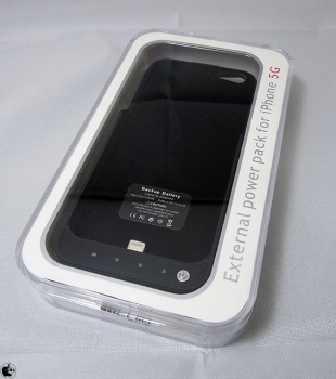 External power pack for iPhone 5G