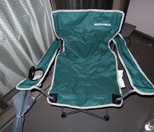 コンパクトチェア ひじ掛け付