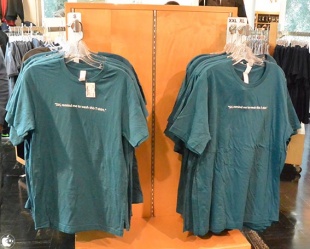 Siri, remind me to wash this T-shirt.