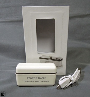 Portable power pack for your iPhone