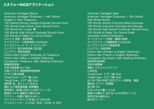 エヌフォーが販売していたアプリリスト