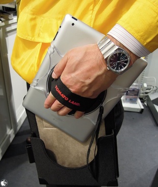 iPad用回転ホルダー