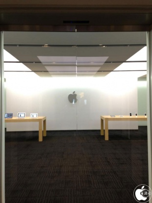 Apple Japan本社受付手前