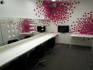 YouTube Space Tokyo メイクルーム