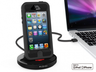 Rugged Case Compatible Sync & Charge Dock for iPhone 5