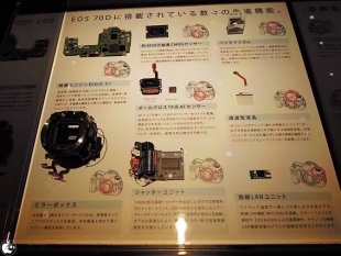 EOS 70D技術展示