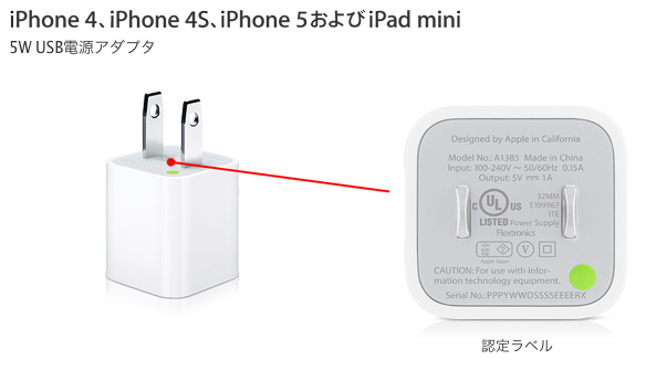 Apple 類似品と純正品の見分け方について説明した Apple Usb電源アダプタについて を公開 サポート Mac Otakara