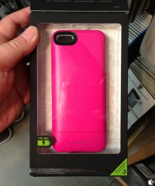 mophie juice pack helium for iPhone 5（Apple Store限定版）