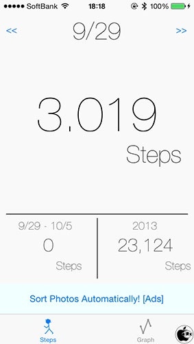 M7歩数計 - Steps