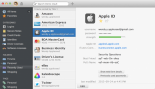 1Password 4 for Mac