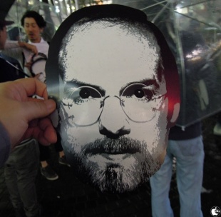 スティーブ・ジョブズのお面