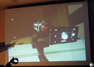 iPhone 20x 望遠レンズ