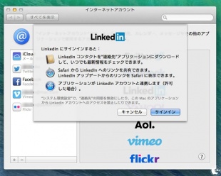 OS X Mavericks LinkedIn