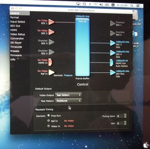 Io4K AJA ControlPanel