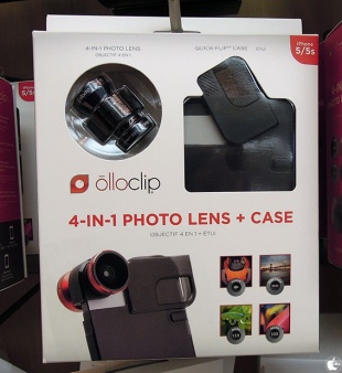 olloclip 4-IN-ONE フォトレンズ & フリップケース for iPhone 5s