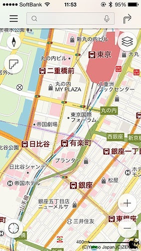 Yahoo!地図 4.0