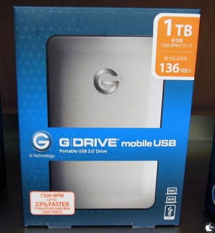 G-Technology 1TB 7200rpm G-DRIVE Mobile