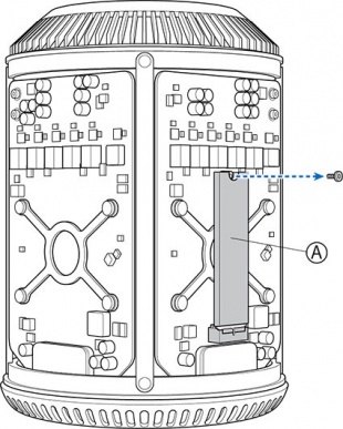 Mac Pro (Late 2013)フラッシュストレージ交換