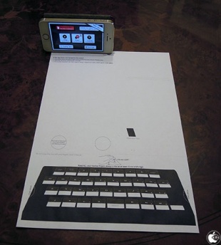 Paper Keyboard