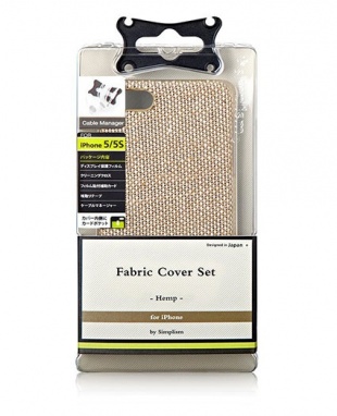 Simplism Fabric Cover Set for iPhone 5s