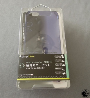 Simplism Ultra Thin Cover Set - Zero 4 for iPhone 5