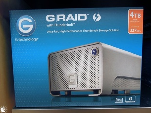 G-RAID with Thunderbolt
