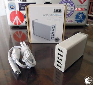 Anker 40W 5ポート USB急速充電器 ACアダプタ