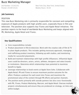 Buzz Marketing Manager