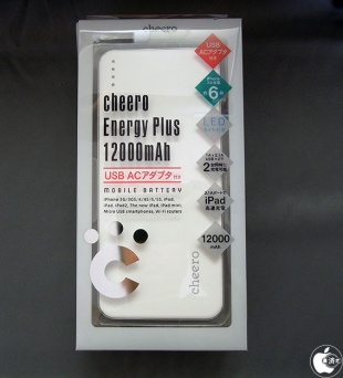 cheero Energy Plus 12000mAh