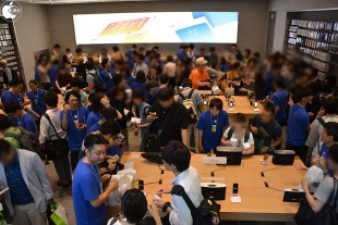 Apple Store, Omotesando 地下フロア