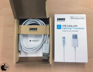Anker Apple認証 (Made for iPhone取得) iPhone5 / 5C / 5S用 ライトニングUSBケーブル