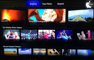 Apple TV Flickr