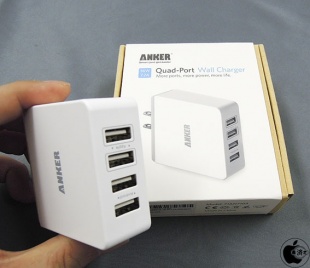 Anker 36W USB Quad-Port Wall Charger