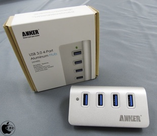 Anker USB3.0 高速ハブ 4ポート USB3.0ケーブル付き(60cm)