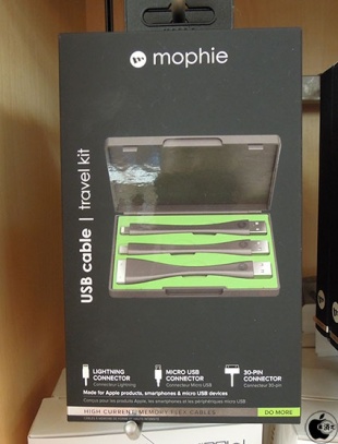 mophie USB Cable Travel Kit