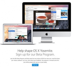OS X Yosemite Beta Program