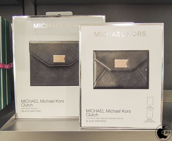 Apple Store、マイケル・コースのレザーブックスタイルケース「MICHAEL Michael Kors Clutch for iPad Air 」と「MICHAEL Michael Kors Clutch for iPad mini Retina」を販売開始 | アクセサリ | Mac  OTAKARA