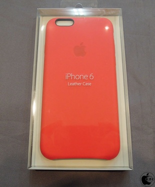 iPhone 6 レザーケース (PRODUCT)RED