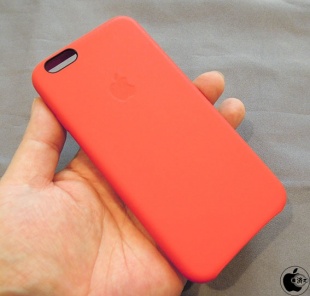 iPhone 6 レザーケース (PRODUCT)RED