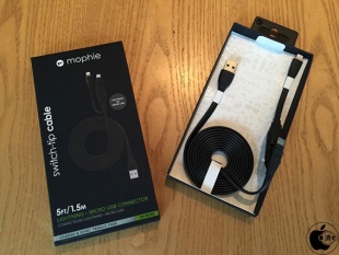 mophie Premium Switch-Tip Cable