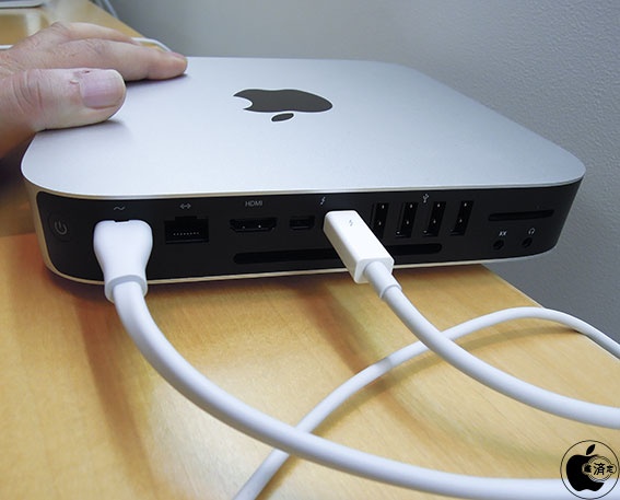 Mac mini Late 201416GBストレージ