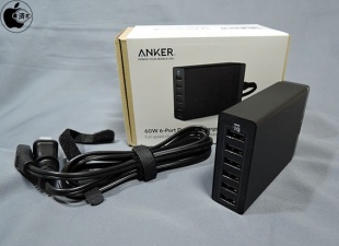 Anker 60W 6-Port Family-Sized Desktop USB Charger