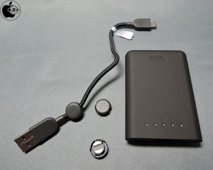 Zolo 3000mAh External Battery + Magnetic Short Cable / Clips