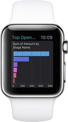Salesforce Analytics for Apple Watch