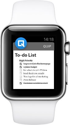 Quip for Apple Watch