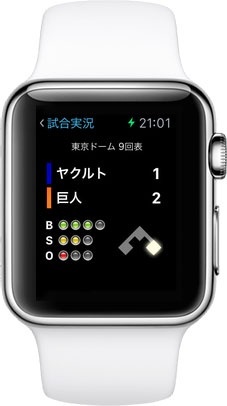 プロ野球!Data & Live for Apple Watch