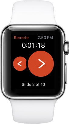 PowerPoint Remote for Apple Watch